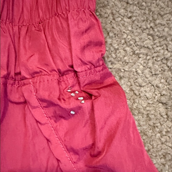 Free People Vibrant Pink High Waist Athletic Shorts - Picture 4 of 5